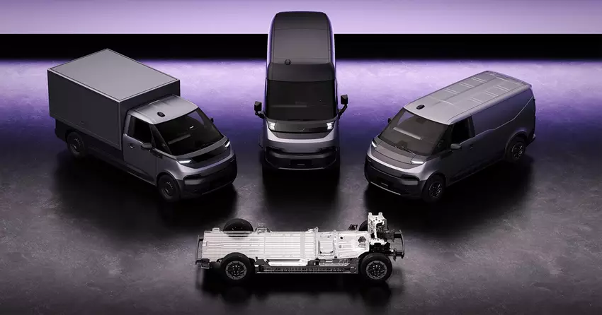 Das Gemeinschaftsunternehmen von Renault, Volvo und CMA CGM hat drei neue elektrische Lieferwagen vorgestellt