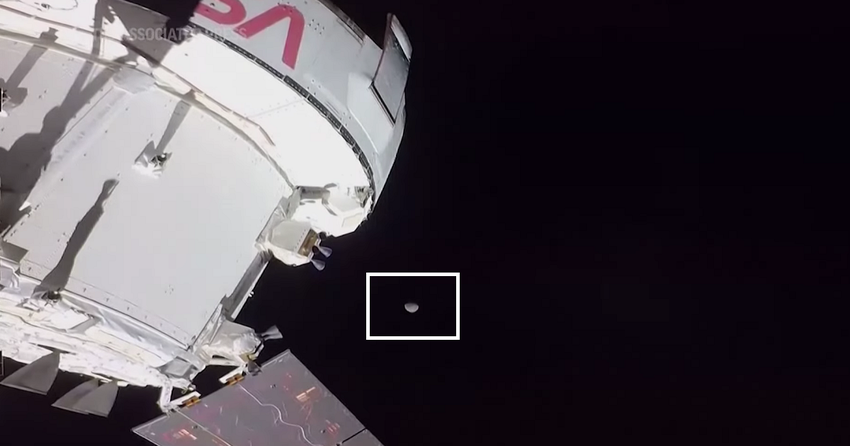 Die Raumsonde Orion hat das erste Video des Mondes aufgenommen - am 21. November wird sie 96 km von der Oberfläche des Erdtrabanten entfernt fliegen