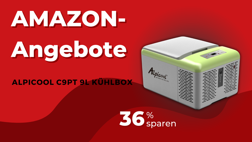 Alpicool C9PT 9L Kühlbox – Jetzt 58€ sparen bei Amazon!