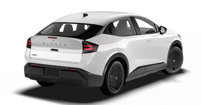 Die Basisversion des Nissan Leaf erweist sich als weit weniger stilvoll als die teure Variante