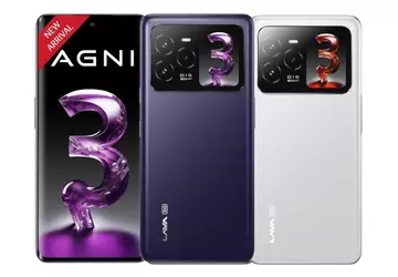 Lava Agni 3 5G-Smartphone mit zwei ...