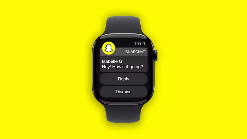 Snapchat ist jetzt auf der Apple Watch verfügbar