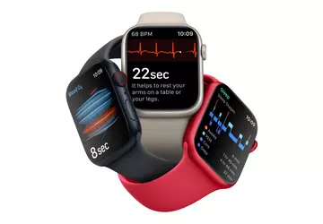 Apple Watch Series 8 mit 45-mm-Gehäuse ...