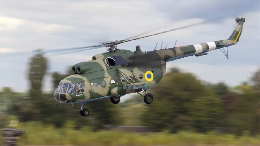 Die ukrainischen Streitkräfte haben den Hubschrauber Mi-8 zurückerhalten, der in den ersten Tagen des Krieges von den Russen beschlagnahmt worden war.