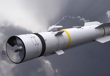 Das Vereinigte Königreich hat hochmoderne Brimstone-2-Dual-Mode-Raketen ...