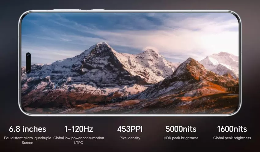 Display des Honor Magic7. Illustration: Honor