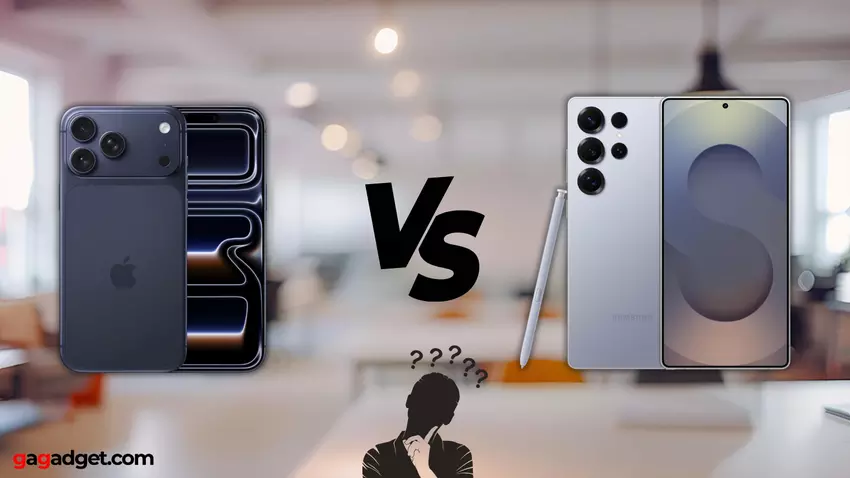 iPhone 17 Pro Max gegen Galaxy S25 Ultra
