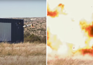 Anduril zeigt die Kamikaze-Drohne ALTIUS-600M erstmals ...