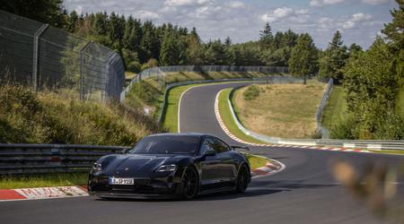 18 Sekunden schneller als das Tesla Model S Plaid: Porsche testet den Elektro-Sportwagen Taycan Turbo GT auf dem Nürburgring