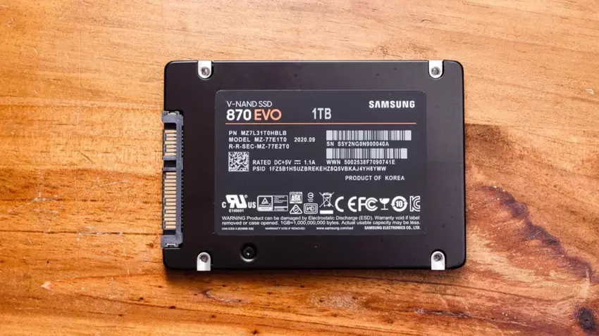 Samsung 870 EVO langlebige festplatte
