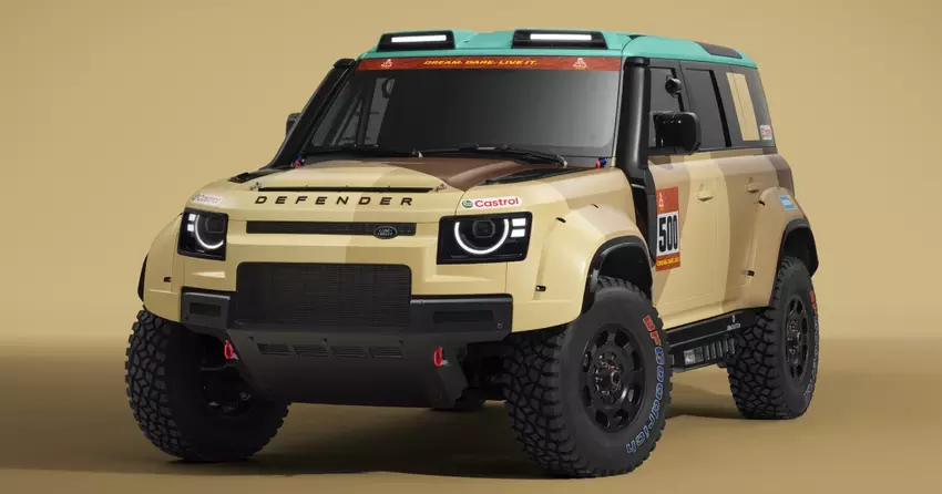 Land Rover kehrt mit einem leistungsstarken Defender und "Flugmodus" zum Dakar-Rennen zurück