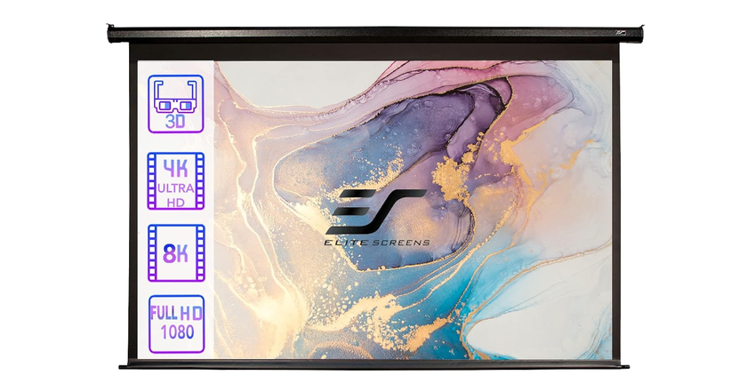 Elite Screens Electric Spectrum beste Leinwand für 4K Beamer