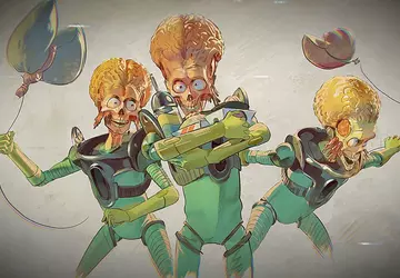 Der rote Planet verlangt nach Spektakel! ...