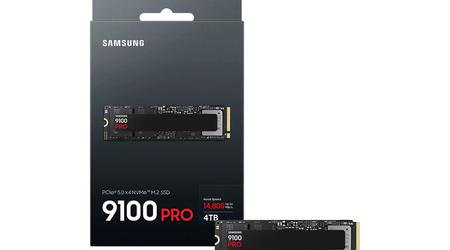 Samsung hat in den USA die ultraschnelle 9100 Pro SSD mit PCIe 5.0-Unterstützung und 14.800 MB/s Lesegeschwindigkeit vorgestellt