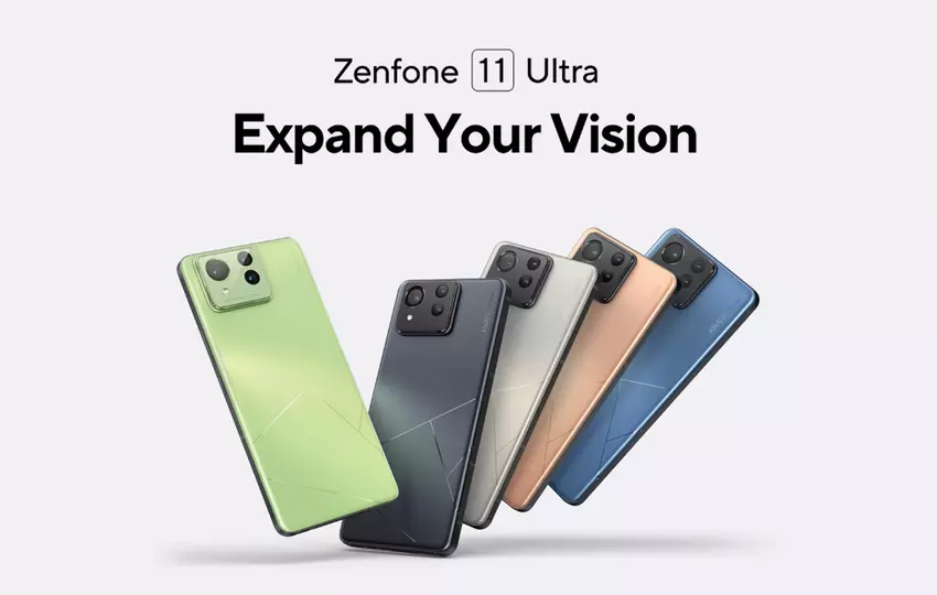 ASUS hat eine neue Version des Zenfone 11 Ultra in der Farbe Vendure Green enthüllt