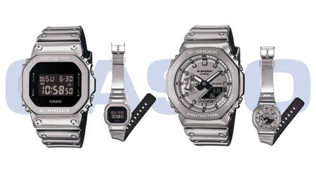 Casio kündigt möglicherweise neue G-Shock GM-2100YM-8A und GM-5600YM-8 Metalluhren mit Tough Solar und Wasserdichtigkeit an