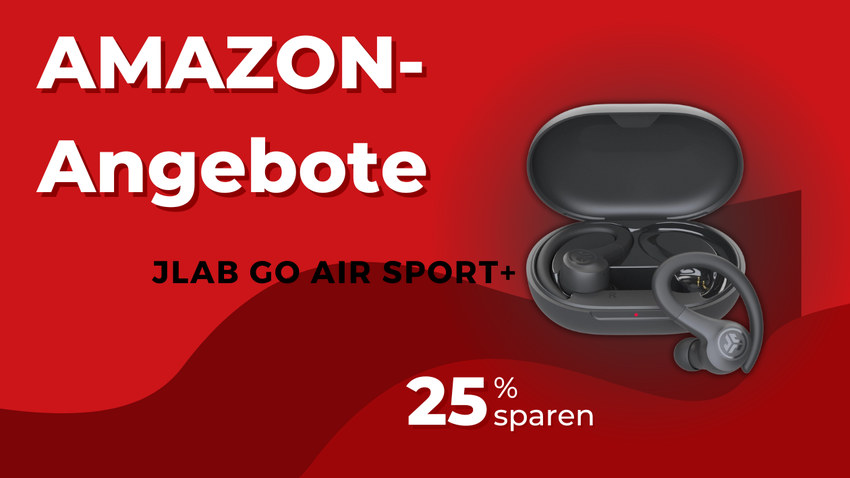 JLab Go Air Sport+ Kabellose Sportkopfhörer – Jetzt 25% günstiger!