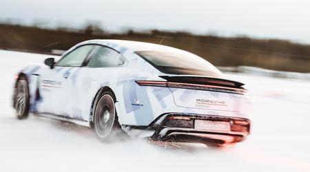 Porsche Taycan GTS stellt neuen Weltrekord auf: 17,5 Kilometer Driften auf Eis
