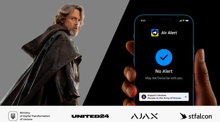 Möge die Macht mit dir sein! Die Stimme von Luke Skywalker erschien in der englischen Version der Air Alert App