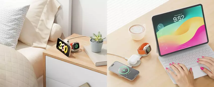 Neues Satechi OntheGo 3 in 1 Ladegerät: Laden für iPhone, Apple Watch und AirPods