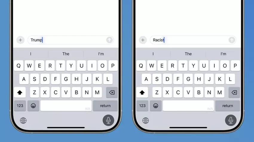 Seltsamer iPhone-Bug: Diktieren Sie das Wort "Rassist" und sehen Sie "Trump" auf dem Bildschirm geschrieben