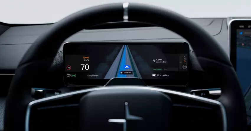 Polestar integriert in Echtzeit die Live-Spurführung von Google Maps