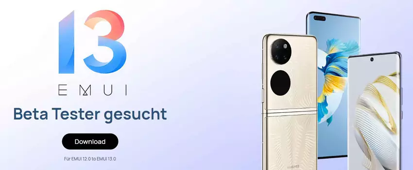 Huawei startet EMUI 13-Tests für Huawei P50 Pocket, Huawei P50 Pro, Huawei Nova 10 und andere Smartphones in Europa