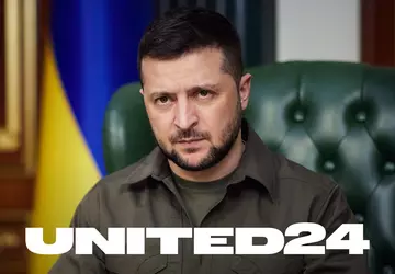 Wolodymyr Zelenskyy kündigte United24 an: eine ...