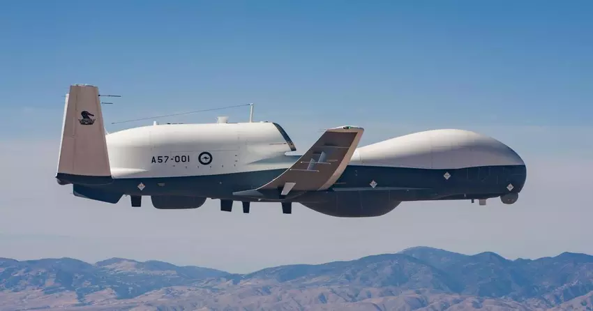 Australien erhält die erste MQ-4C-Patrouillendrohne von Northrop Grumman
