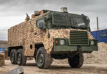 Österreichischer Pinzgauer Vector 718 6×6 Panzerwagen ...