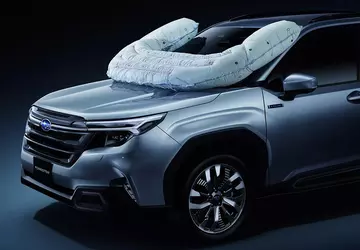 Subaru hat einen externen Airbag entwickelt, ...