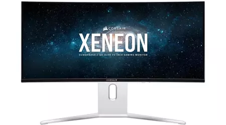 Corsair XENEON 34WQHD240-C: Gaming-Monitor mit gebogenem 34-Zoll-QD-OLED-Bildschirm (240 Hz)