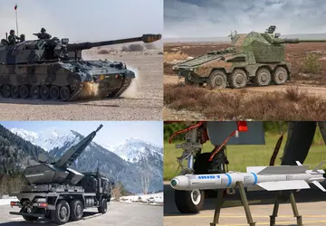 36 Artilleriesysteme PzH 2000, RCH 155, ...