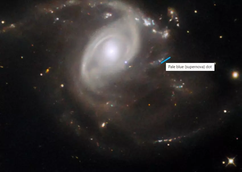 Foto der Supernova SN 2024PI