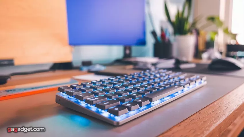 geräuschlose mechanische Tastatur