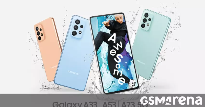 Samsung Galaxy A73 5G und Galaxy A33 5G werden in den kommenden Tagen in Indien auf den Markt kommen