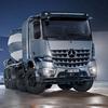 Mercedes-Benz eArocs 400 auf der Baustelle