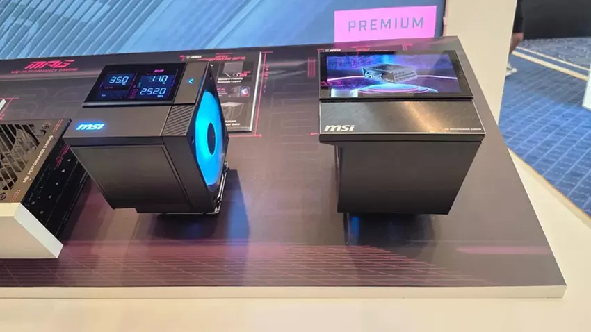 MPG CoreFrozr CPU-Kühler mit LCD-Bildschirm