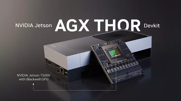 Lernen Sie den Jetson AGX Thor ...