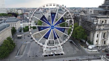 Dank Samsung kann man in Brüssel kostenlos mit dem Riesenrad fahren
