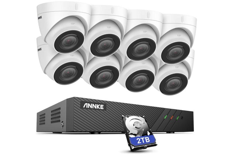 ANNKE H500 PoE Kamera Set verkabelt