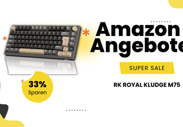 RK ROYAL KLUDGE M75 Gaming Tastatur ...