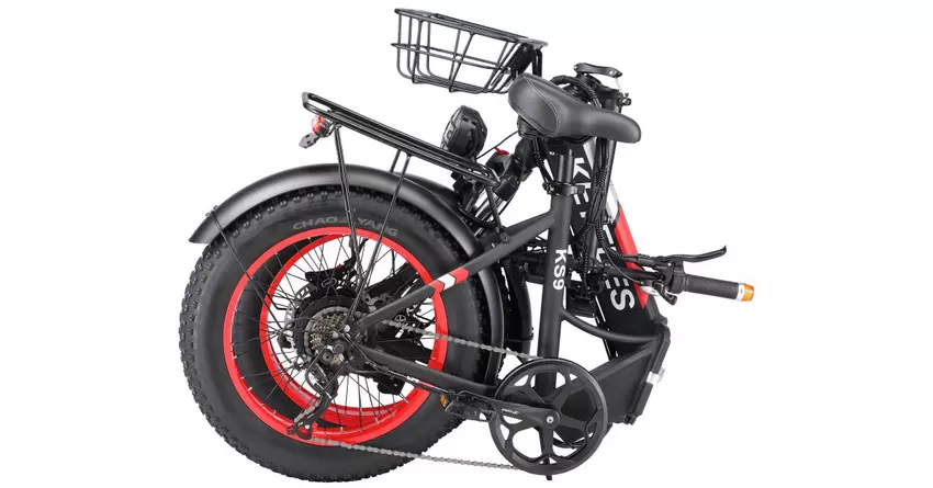 KETELES Elektrofahrrad Klapprad beste faltbares E-Bike für die Essenslieferung