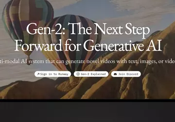 Runway, ein Startup, das einen KI-Videogenerator ...