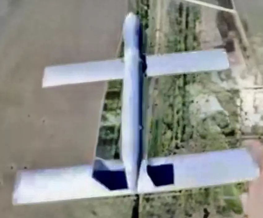 Eine Drohne unbekannter Art. Illustration: Serhiy Flesh