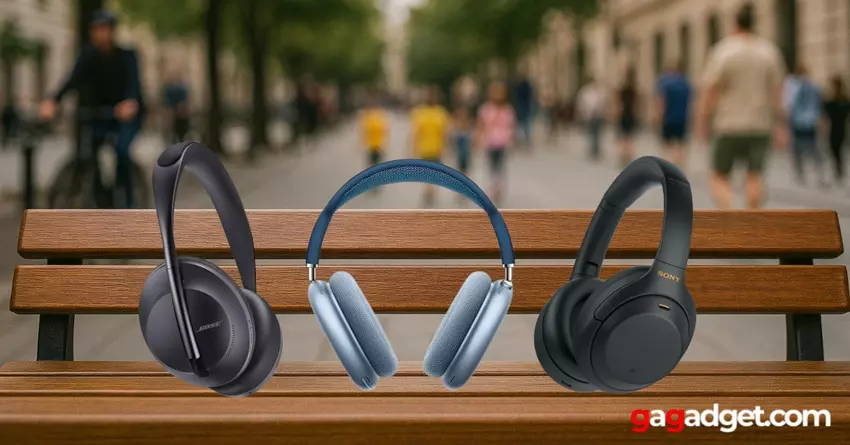 Drahtlose Kopfhörer mit Geräuschunterdrückung