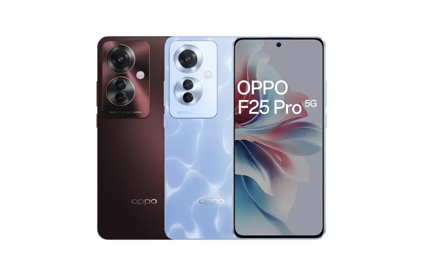 OPPO F25 Pro: 120Hz AMOLED-Display, MediaTek Dimensity 7050 Chip, IP65 Schutz und 64 MP Kamera für $290
