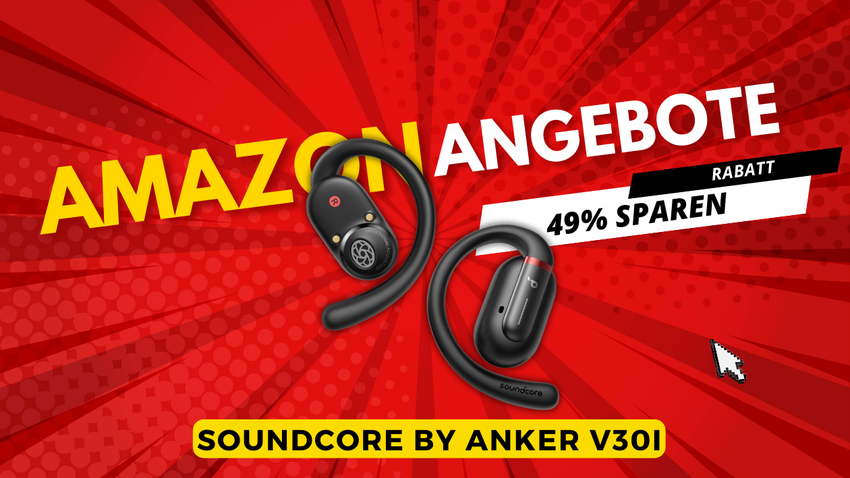 Soundcore V30i Open-Ear Kopfhörer – Jetzt 33€ günstiger!