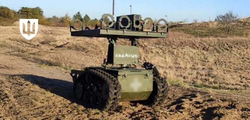 Die ukrainischen Streitkräfte werden bald das KRAMPUS-Roboterflammenwerfersystem erhalten