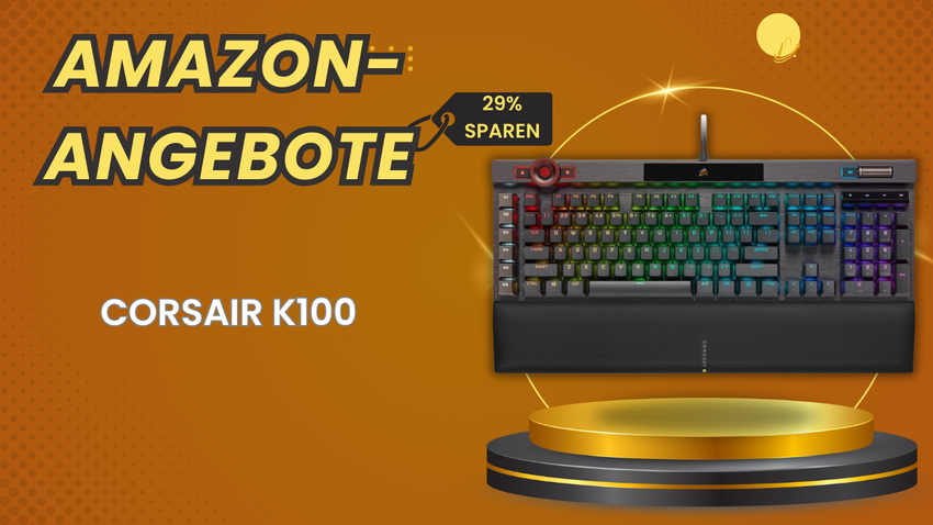 CORSAIR K100 RGB Gaming Keyboard Bundle – Jetzt 78€ günstiger!